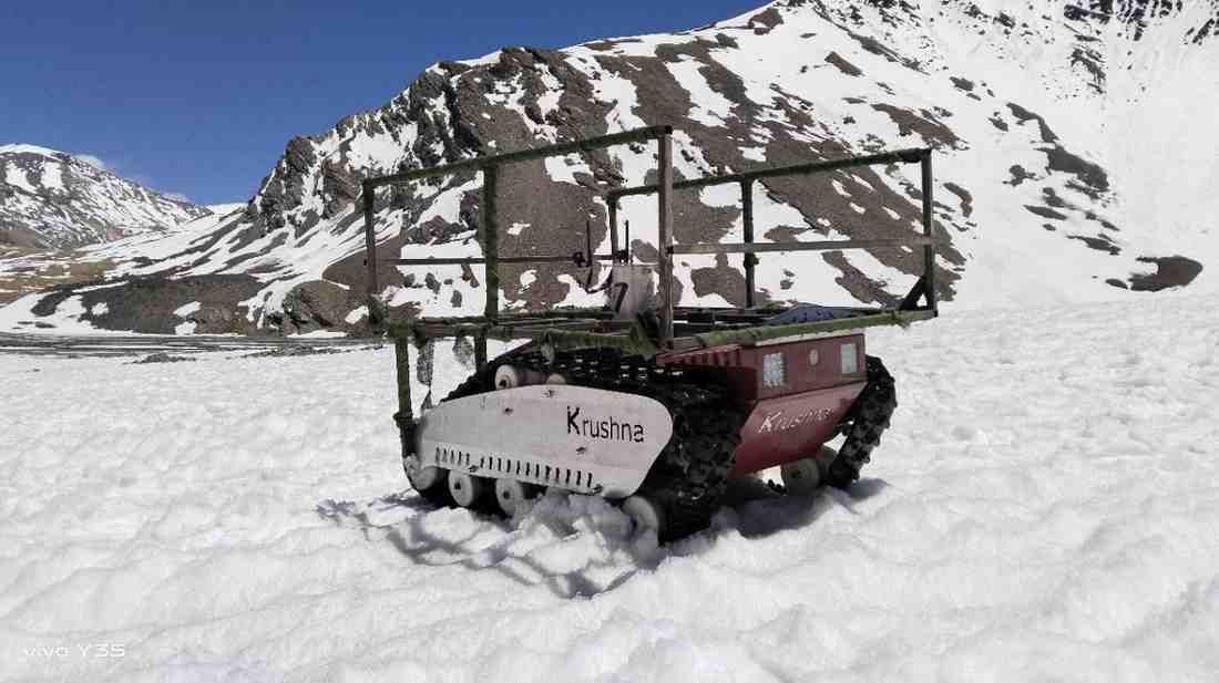 How KRUSHNA Robots Enhance Border Security - Club First Robotics News